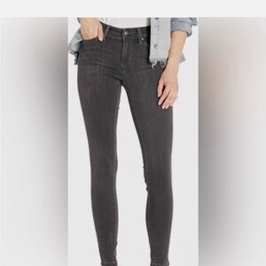 Liverpool Los Angeles, high rise ankle meteorite gray Skinny Jeans